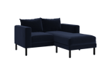 Sabai Design · The Essential Loveseat Sectional in Recycled Velvet | socius design in Rochester, MN
