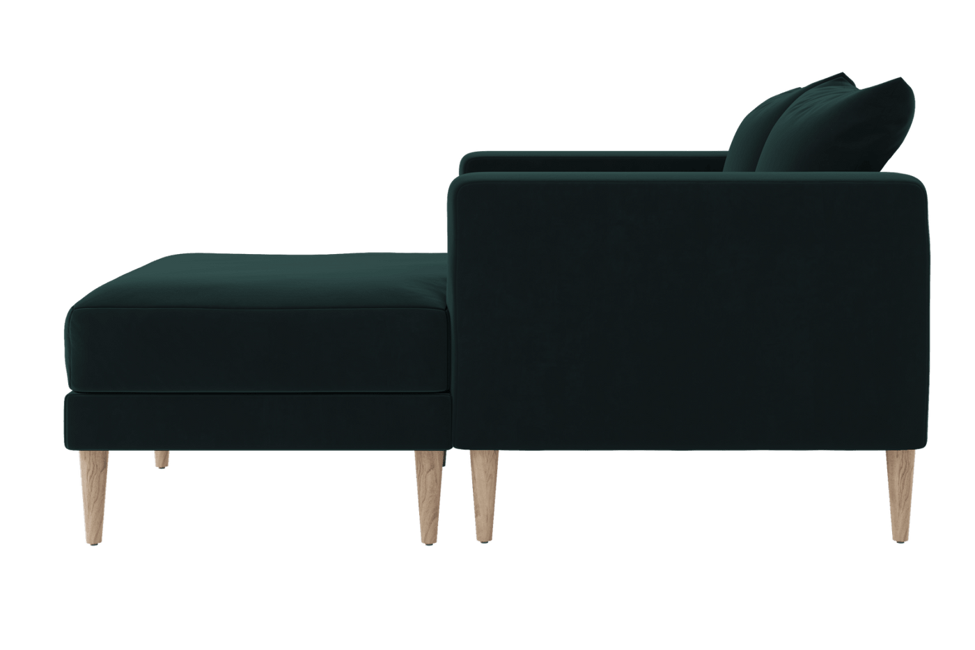 Sabai Design · The Essential Loveseat Sectional in Recycled Velvet | socius design in Rochester, MN