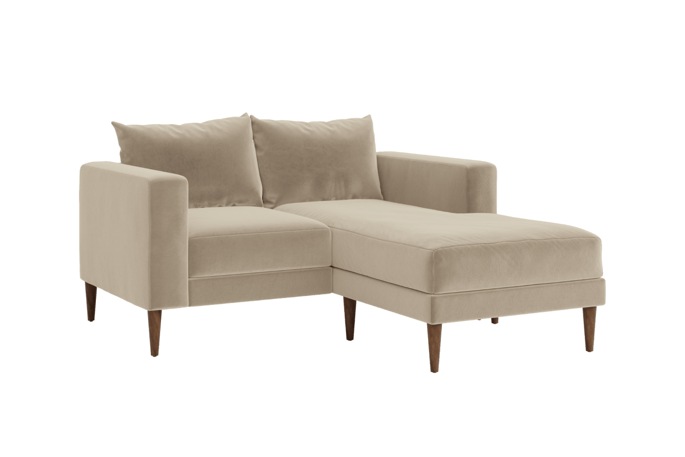 Sabai Design · The Essential Loveseat Sectional in Recycled Velvet | socius design in Rochester, MN