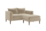 Sabai Design · The Essential Loveseat Sectional in Recycled Velvet | socius design in Rochester, MN