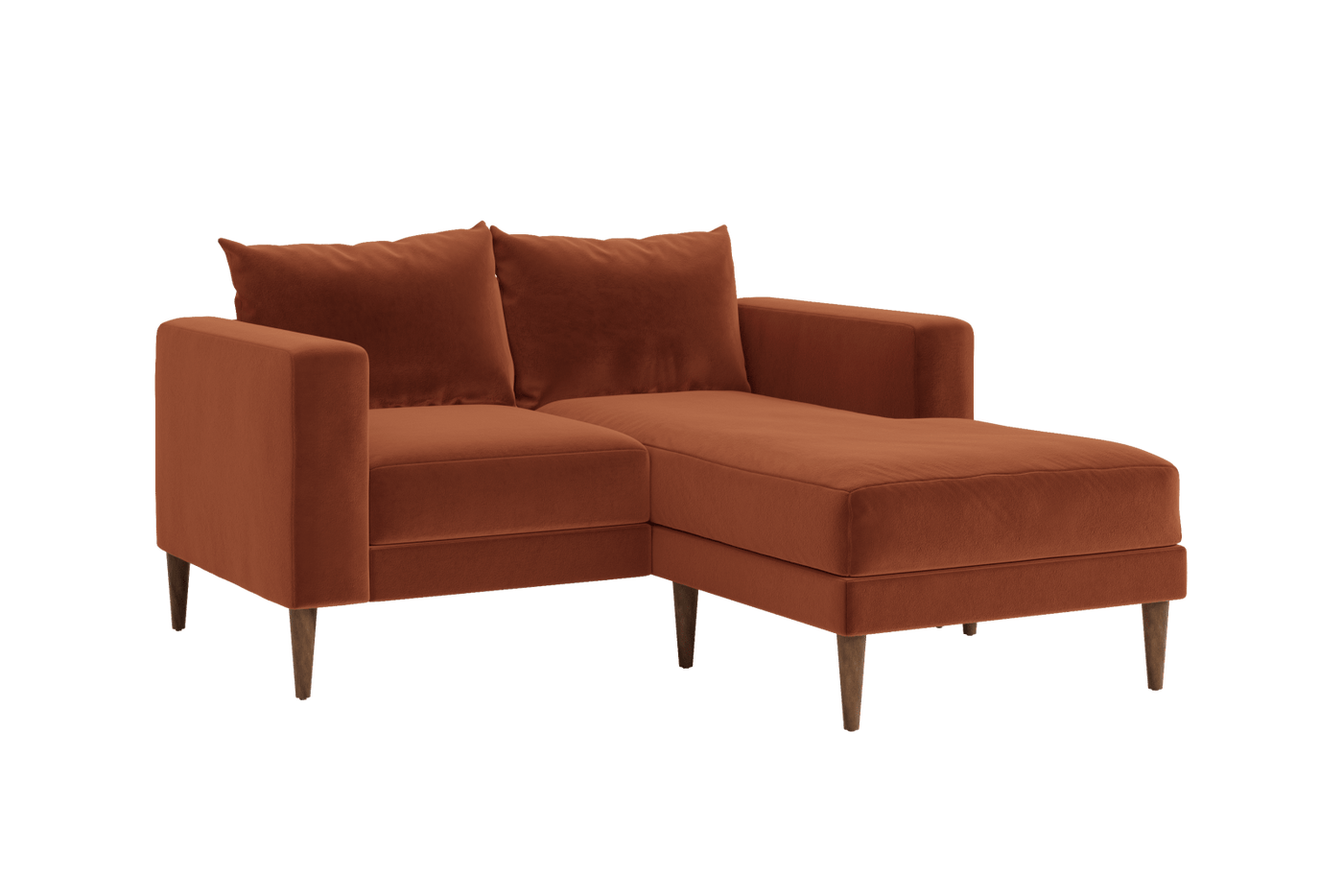 Sabai Design · The Essential Loveseat Sectional in Recycled Velvet | socius design in Rochester, MN