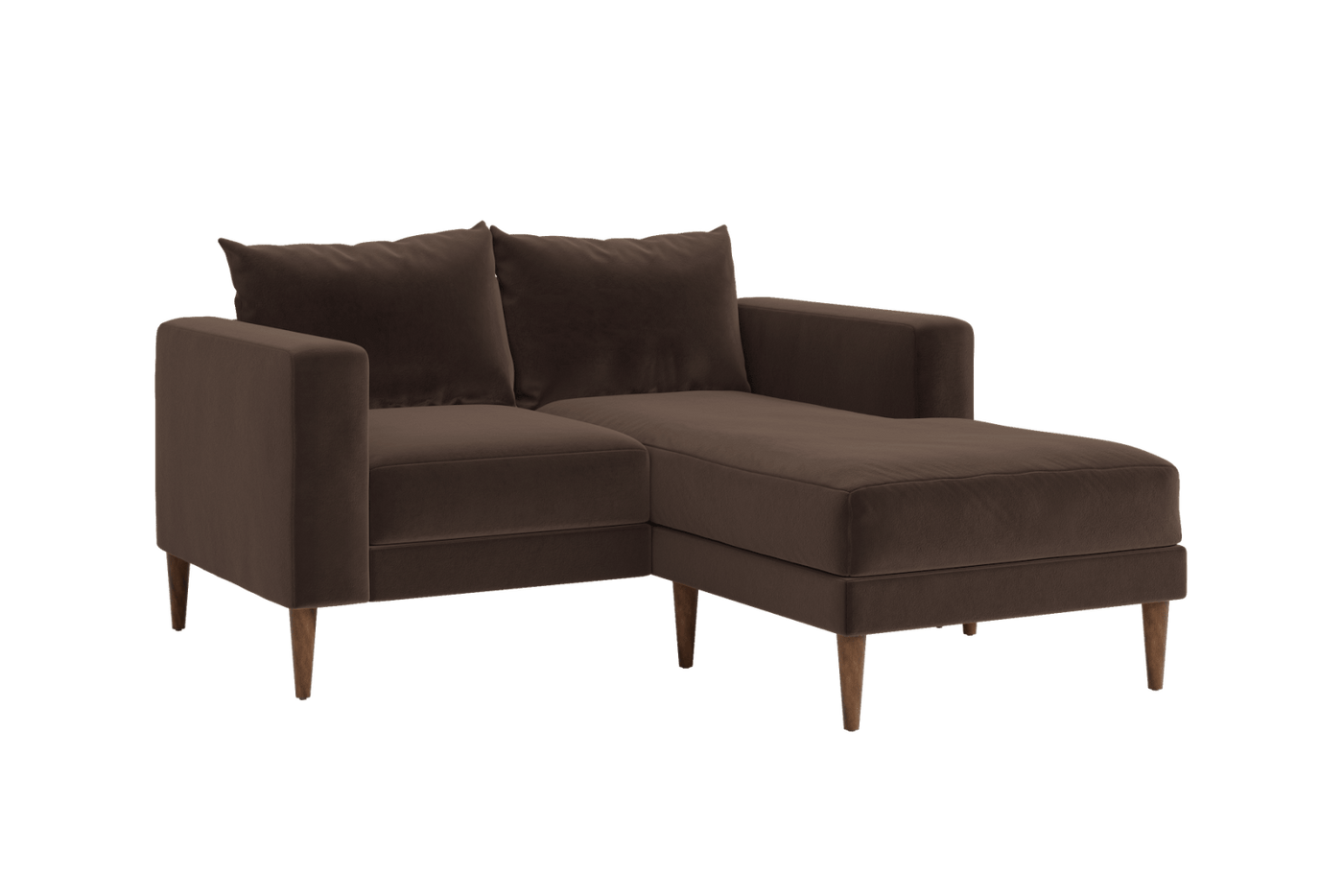 Sabai Design · The Essential Loveseat Sectional in Recycled Velvet | socius design in Rochester, MN