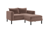 Sabai Design · The Essential Loveseat Sectional in Recycled Velvet | socius design in Rochester, MN