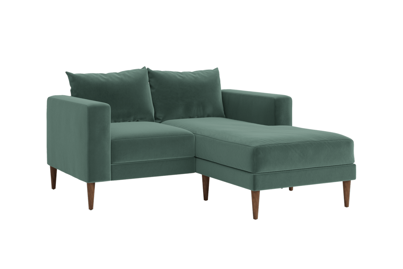 Sabai Design · The Essential Loveseat Sectional in Recycled Velvet | socius design in Rochester, MN