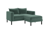 Sabai Design · The Essential Loveseat Sectional in Recycled Velvet | socius design in Rochester, MN