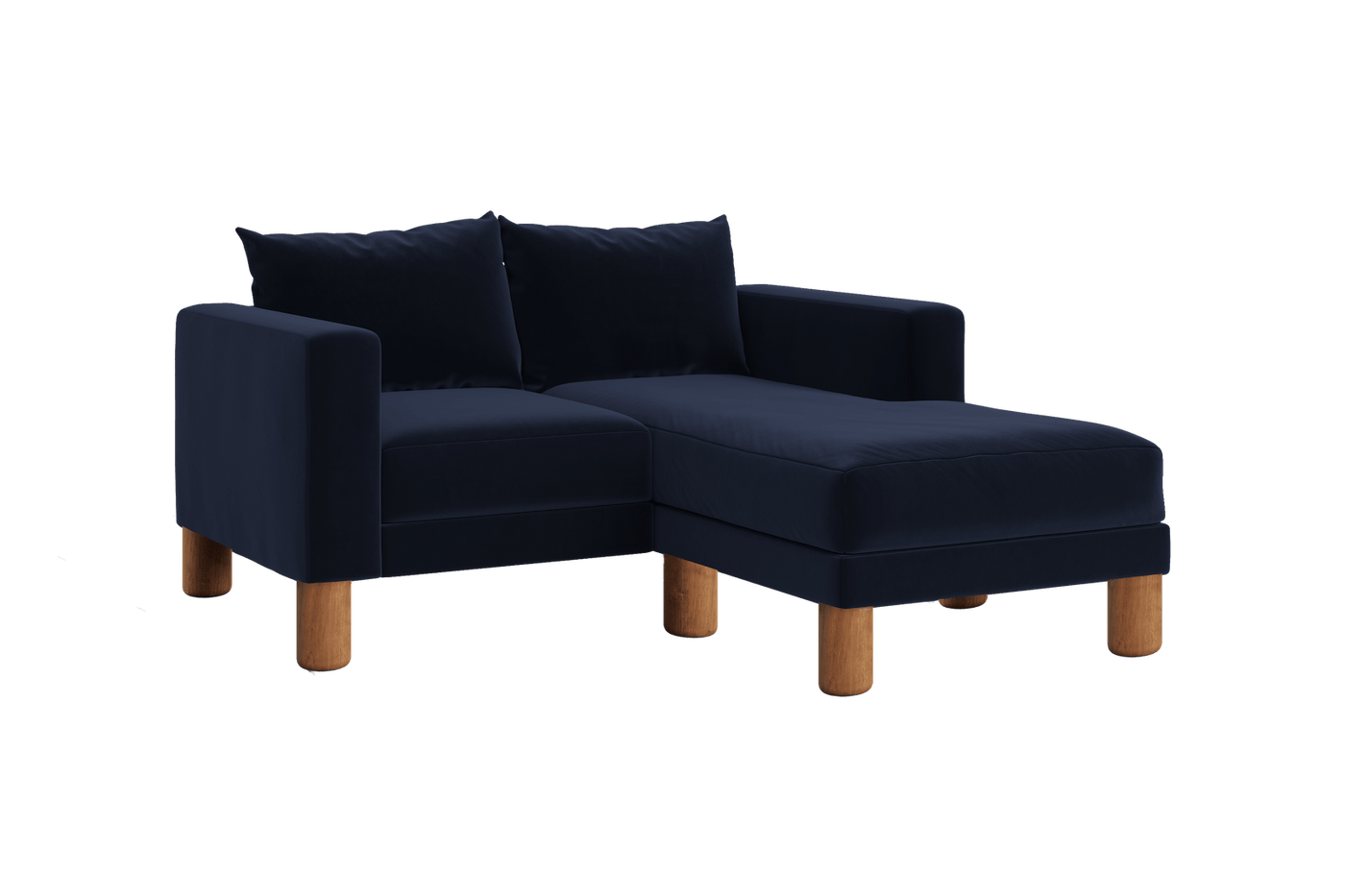 Sabai Design · The Essential Loveseat Sectional in Recycled Velvet | socius design in Rochester, MN