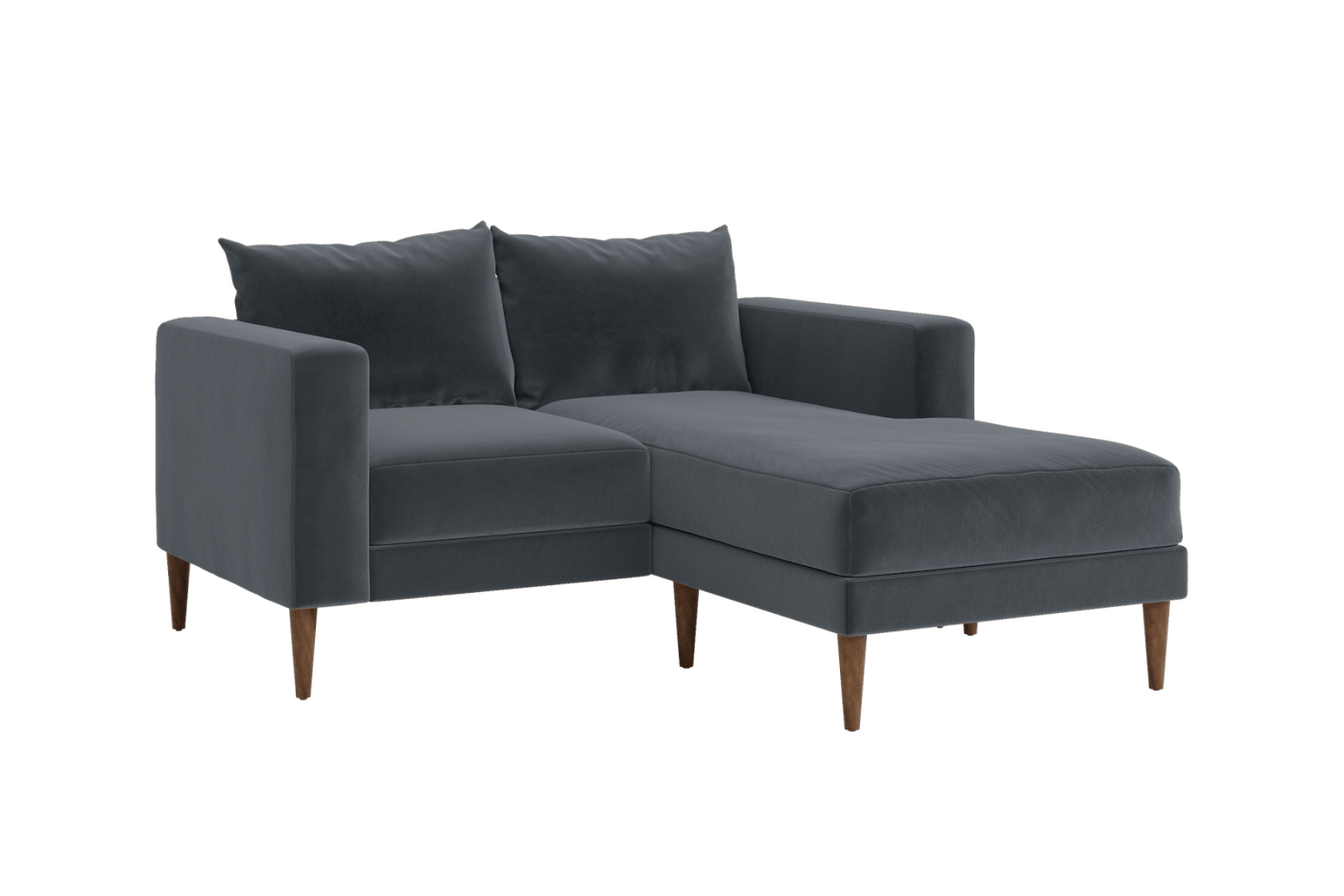 Sabai Design · The Essential Loveseat Sectional in Recycled Velvet | socius design in Rochester, MN