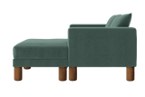 Sabai Design · The Essential Loveseat Sectional in Recycled Velvet | socius design in Rochester, MN