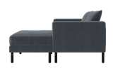 Sabai Design · The Essential Loveseat Sectional in Recycled Velvet | socius design in Rochester, MN