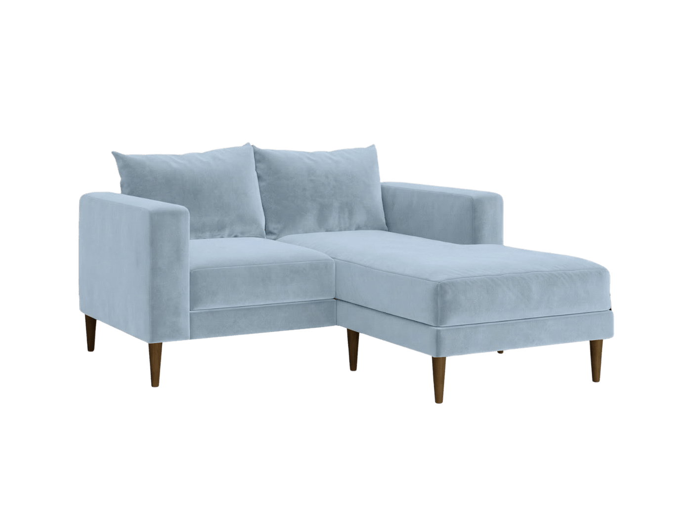 Sabai Design · The Essential Loveseat Sectional in Recycled Velvet | socius design in Rochester, MN