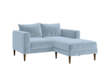 Sabai Design · The Essential Loveseat Sectional in Recycled Velvet | socius design in Rochester, MN