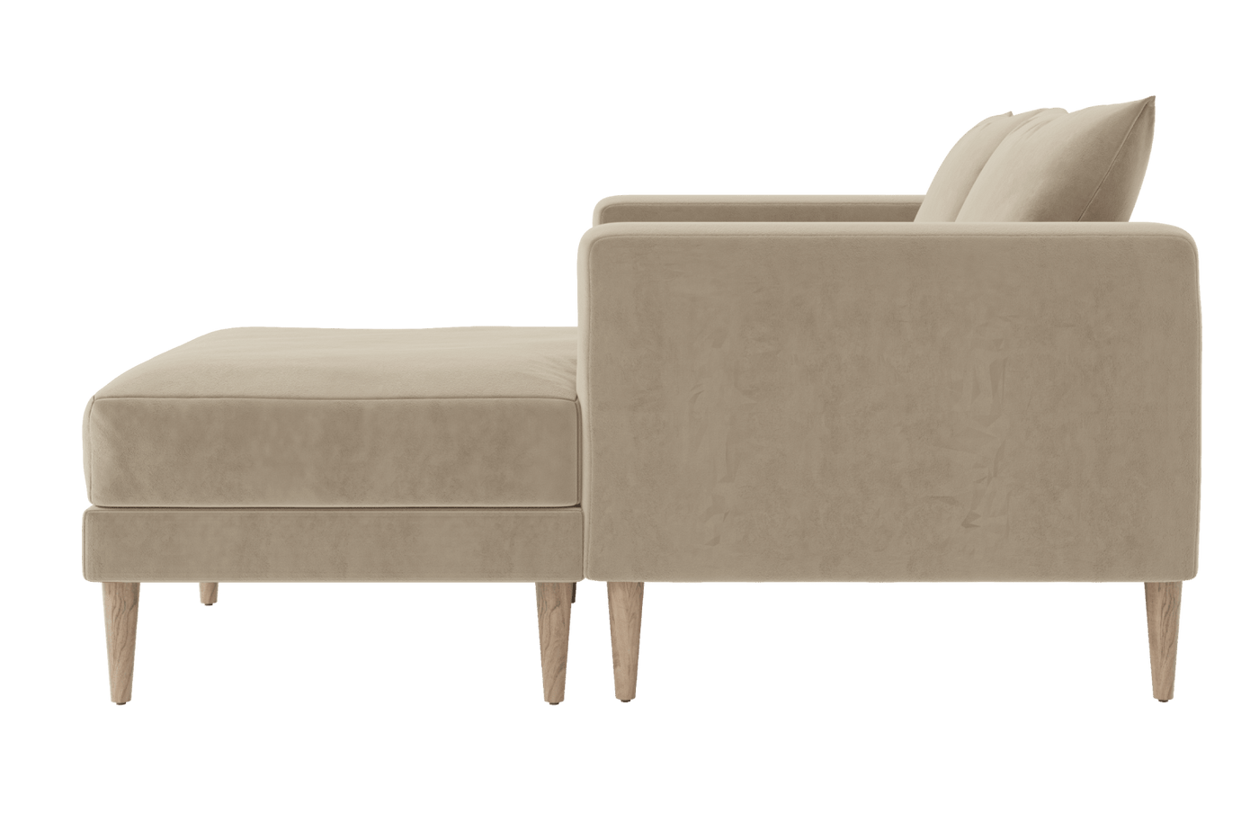 Sabai Design · The Essential Loveseat Sectional in Recycled Velvet | socius design in Rochester, MN
