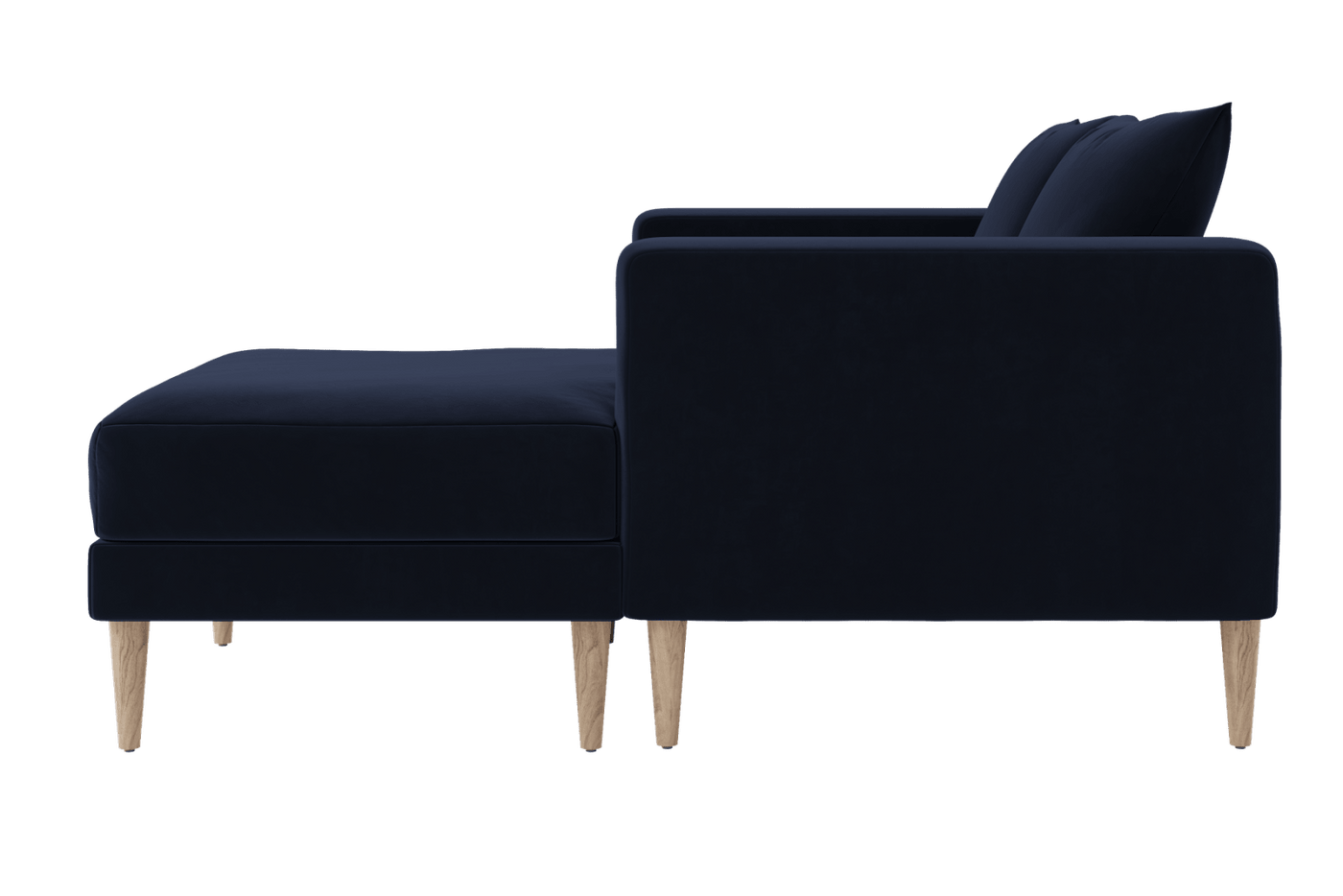 Sabai Design · The Essential Loveseat Sectional in Recycled Velvet | socius design in Rochester, MN