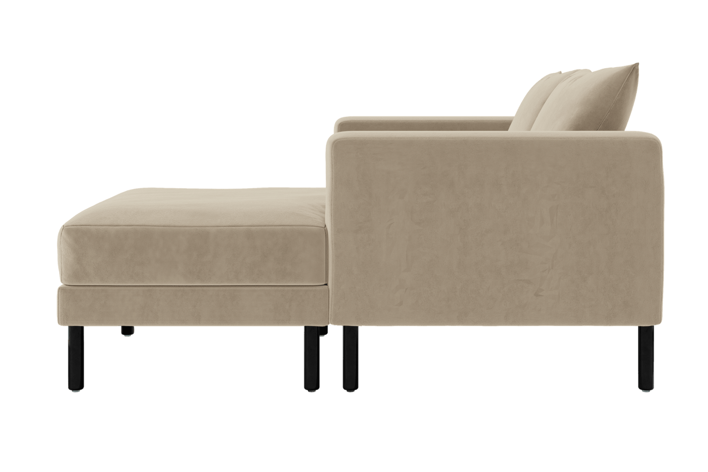 Sabai Design · The Essential Loveseat Sectional in Recycled Velvet | socius design in Rochester, MN