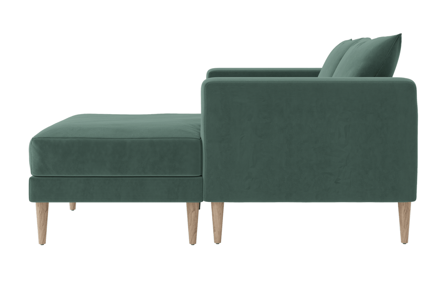Sabai Design · The Essential Loveseat Sectional in Recycled Velvet | socius design in Rochester, MN