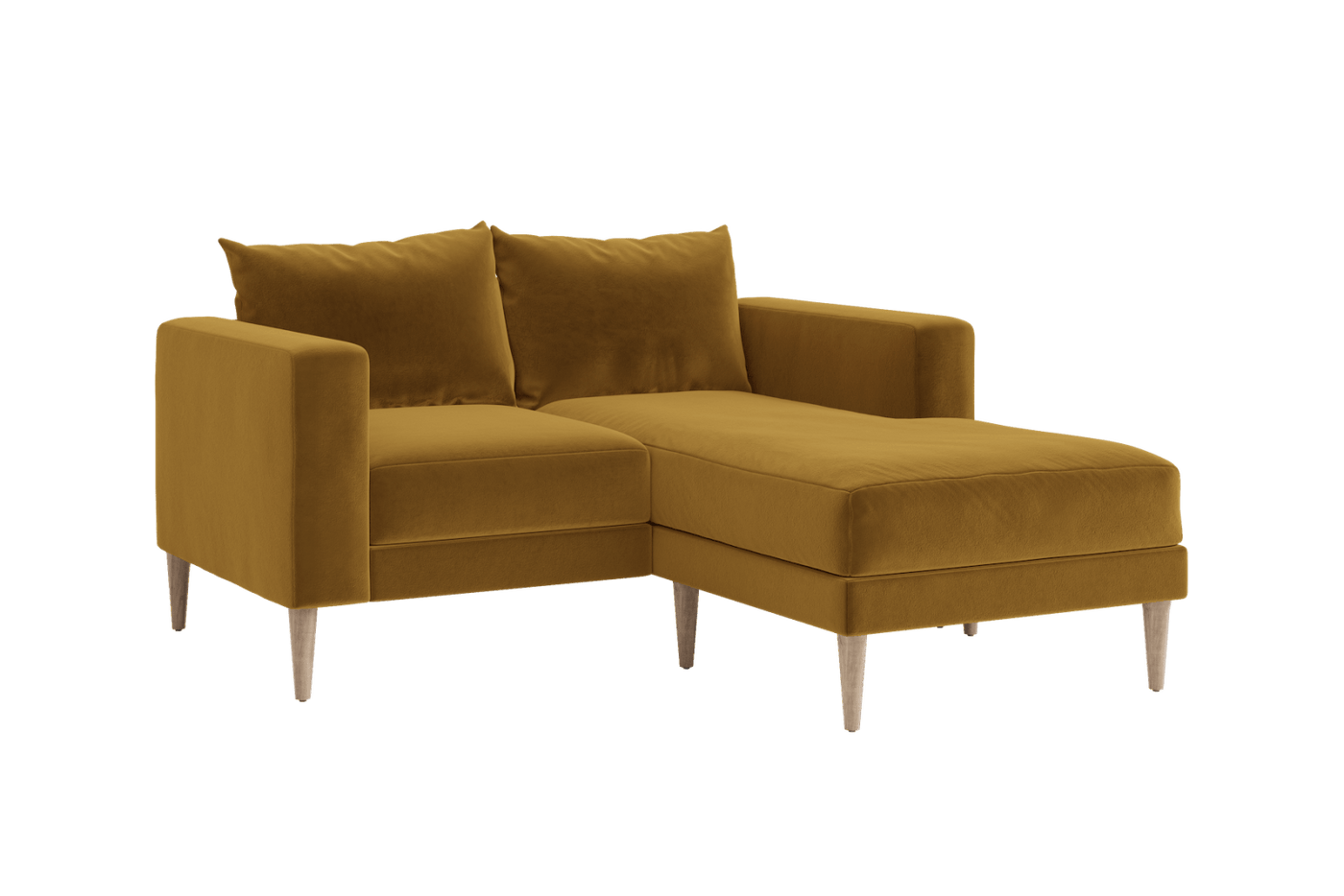 Sabai Design · The Essential Loveseat Sectional in Recycled Velvet | socius design in Rochester, MN