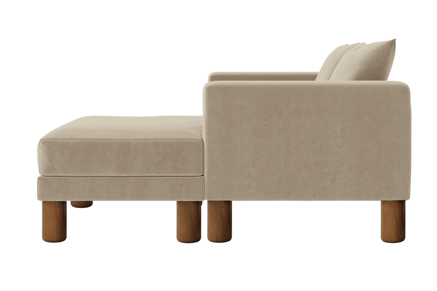 Sabai Design · The Essential Loveseat Sectional in Recycled Velvet | socius design in Rochester, MN