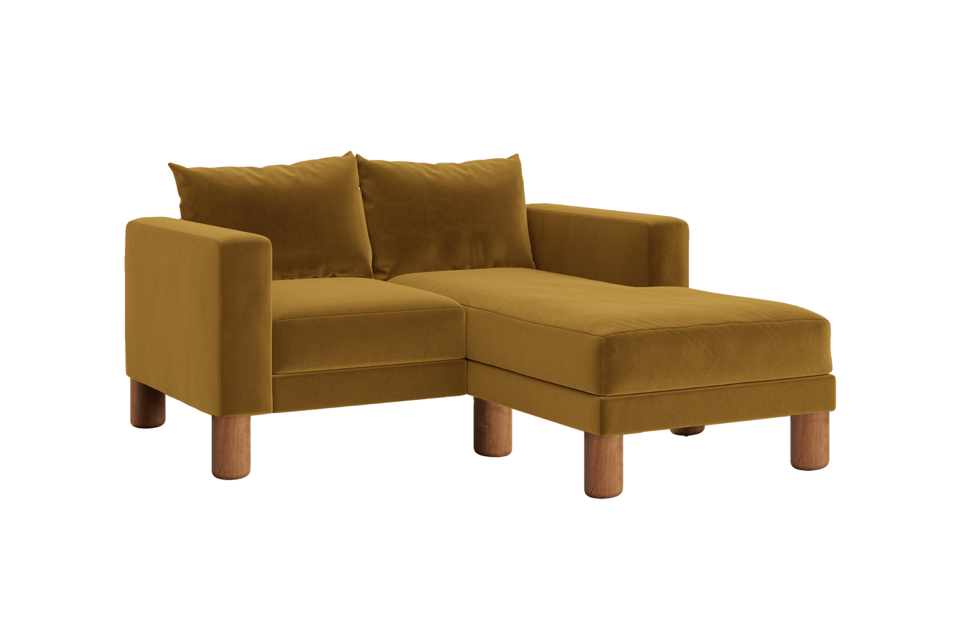 Sabai Design · The Essential Loveseat Sectional in Recycled Velvet | socius design in Rochester, MN