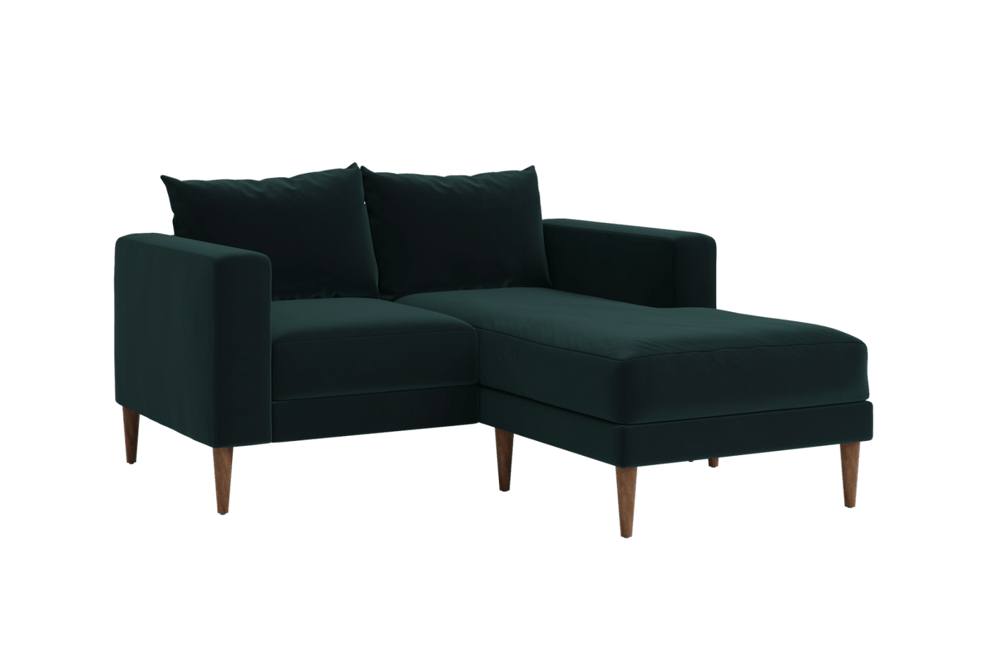 Sabai Design · The Essential Loveseat Sectional in Recycled Velvet | socius design in Rochester, MN