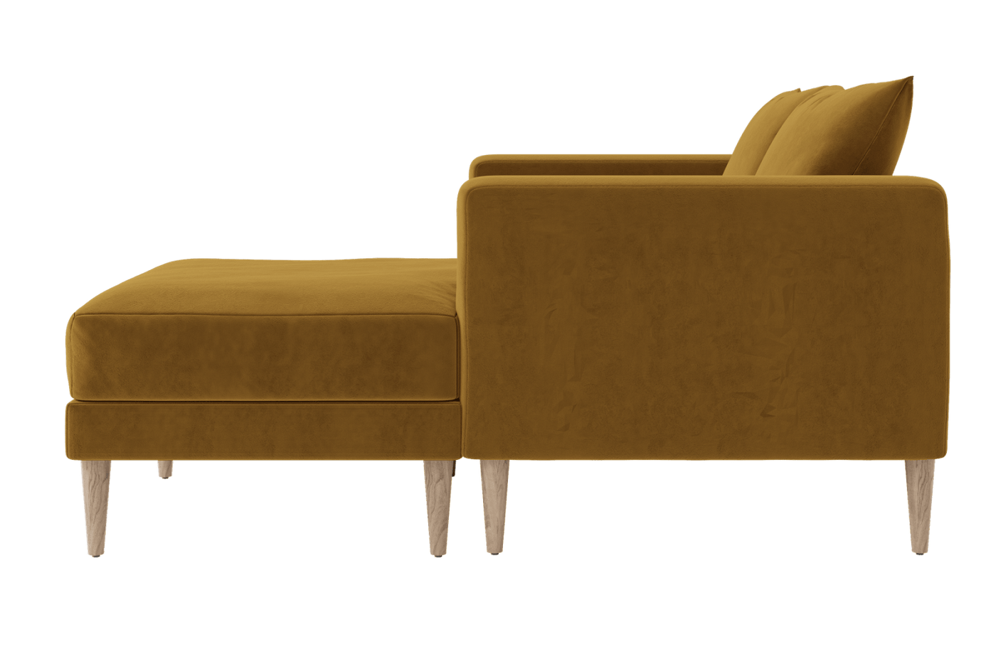 Sabai Design · The Essential Loveseat Sectional in Recycled Velvet | socius design in Rochester, MN