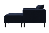 Sabai Design · The Essential Loveseat Sectional in Recycled Velvet | socius design in Rochester, MN