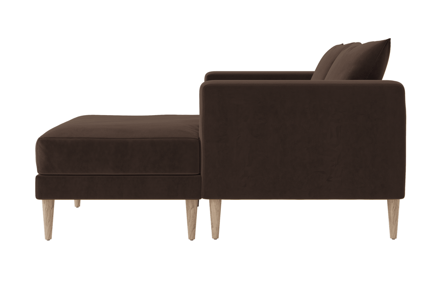 Sabai Design · The Essential Loveseat Sectional in Recycled Velvet | socius design in Rochester, MN