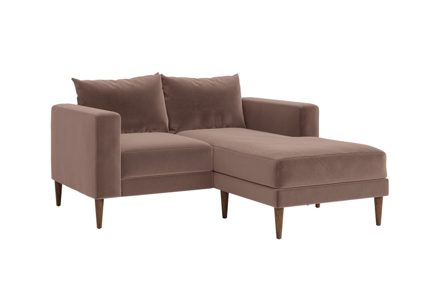 Sabai Design · The Essential Loveseat Sectional in Recycled Velvet | socius design in Rochester, MN