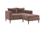 Sabai Design · The Essential Loveseat Sectional in Recycled Velvet | socius design in Rochester, MN