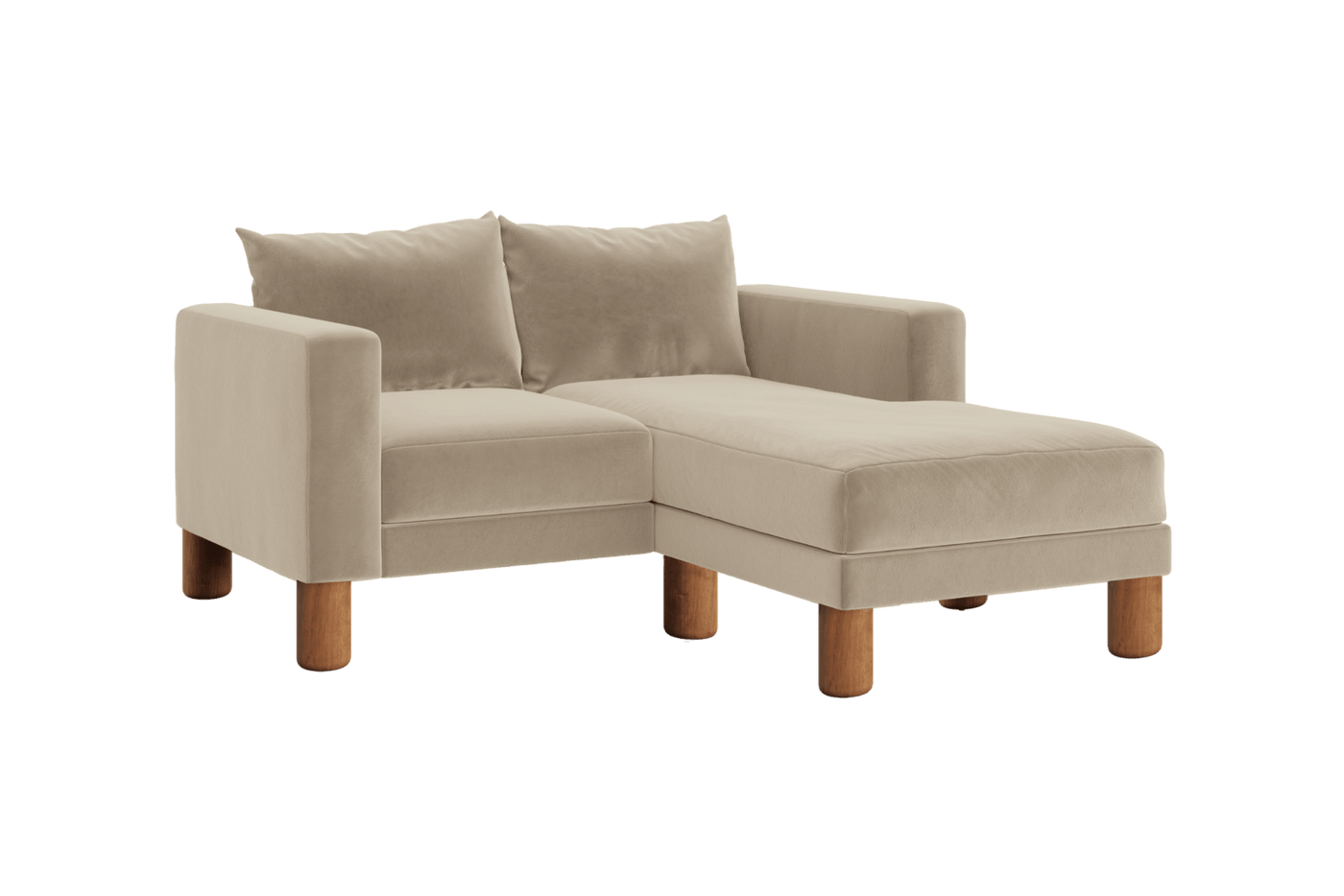 Sabai Design · The Essential Loveseat Sectional in Recycled Velvet | socius design in Rochester, MN
