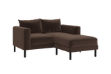 Sabai Design · The Essential Loveseat Sectional in Recycled Velvet | socius design in Rochester, MN