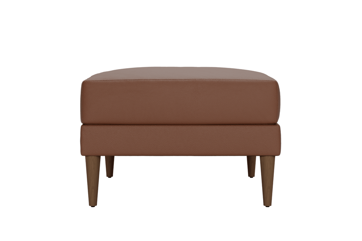 Sabai Design · The Essential Ottoman in Cactus Leather | socius design in Rochester, MN