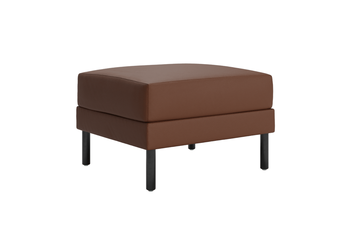Sabai Design · The Essential Ottoman in Cactus Leather | socius design in Rochester, MN