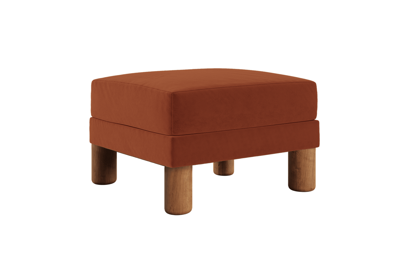 Sabai Design · The Essential Ottoman in Recycled Velvet | socius design in Rochester, MN