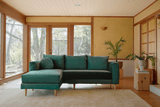 Sabai Design · The Essential Sectional in Cactus Leather | socius design in Rochester, MN
