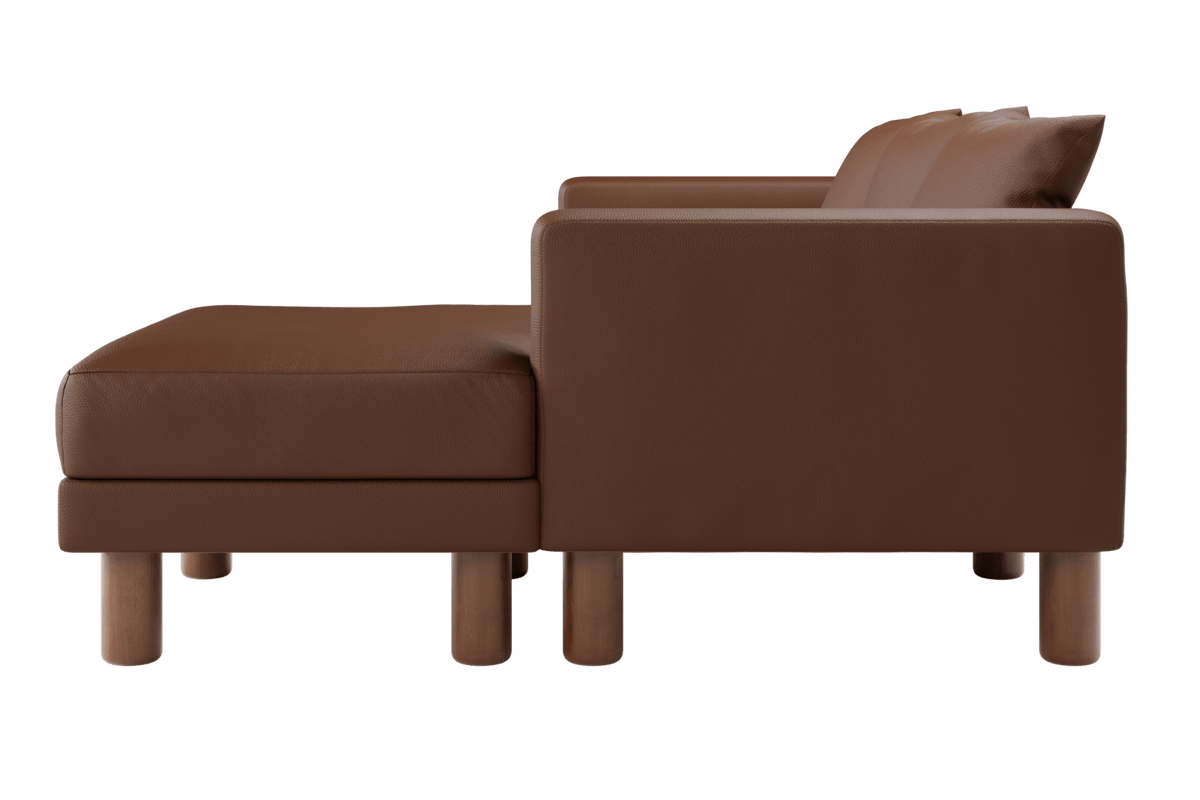 Sabai Design · The Essential Sectional in Cactus Leather | socius design in Rochester, MN