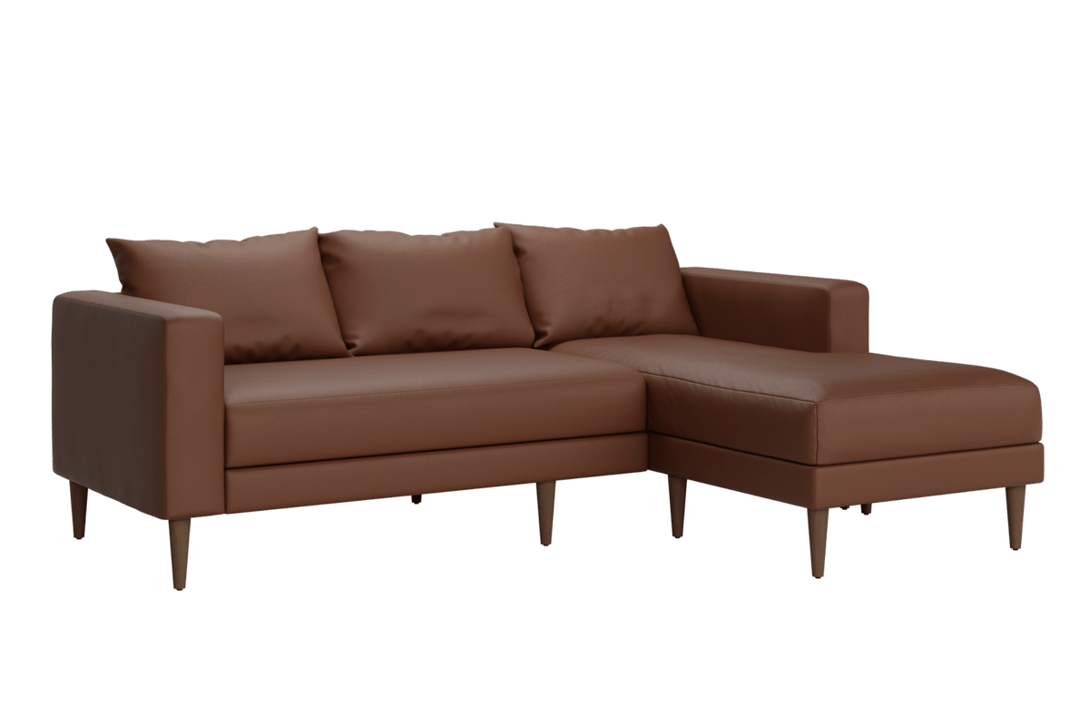 Sabai Design · The Essential Sectional in Cactus Leather | socius design in Rochester, MN