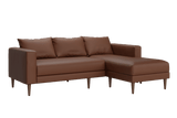 Sabai Design · The Essential Sectional in Cactus Leather | socius design in Rochester, MN