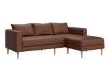 Sabai Design · The Essential Sectional in Cactus Leather | socius design in Rochester, MN