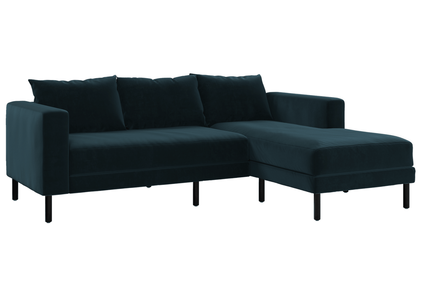 Sabai Design · The Essential Sectional in Recycled Velvet | socius design in Rochester, MN