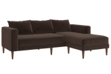 Sabai Design · The Essential Sectional in Recycled Velvet | socius design in Rochester, MN