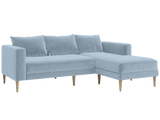 Sabai Design · The Essential Sectional in Recycled Velvet | socius design in Rochester, MN