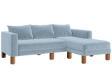 Sabai Design · The Essential Sectional in Recycled Velvet | socius design in Rochester, MN