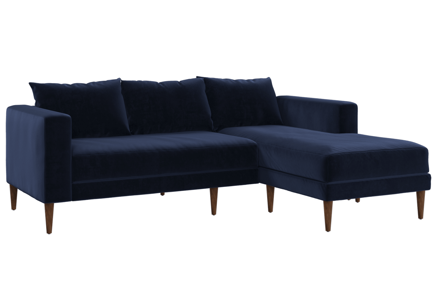 Sabai Design · The Essential Sectional in Recycled Velvet | socius design in Rochester, MN