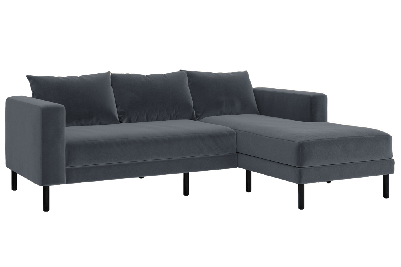 Sabai Design · The Essential Sectional in Recycled Velvet | socius design in Rochester, MN
