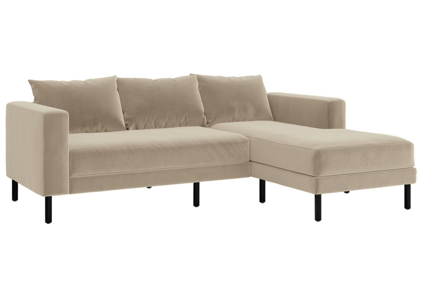 Sabai Design · The Essential Sectional in Recycled Velvet | socius design in Rochester, MN
