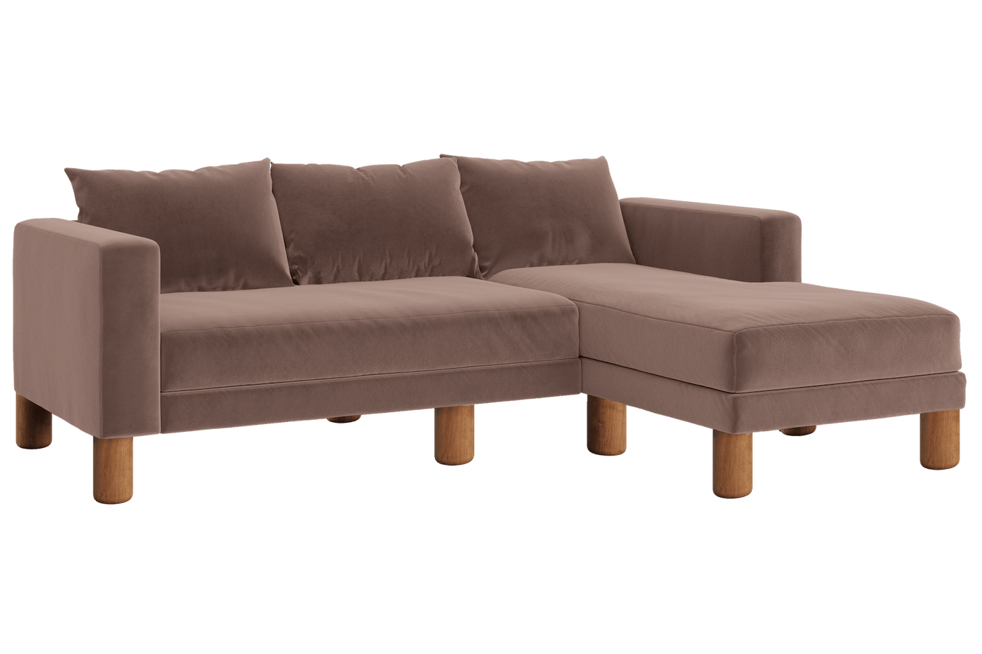 Sabai Design · The Essential Sectional in Recycled Velvet | socius design in Rochester, MN