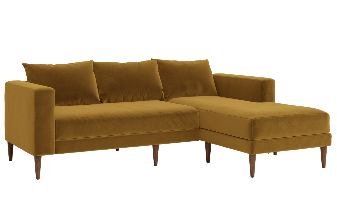 Sabai Design · The Essential Sectional in Recycled Velvet | socius design in Rochester, MN