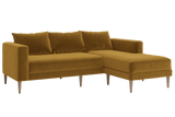 Sabai Design · The Essential Sectional in Recycled Velvet | socius design in Rochester, MN