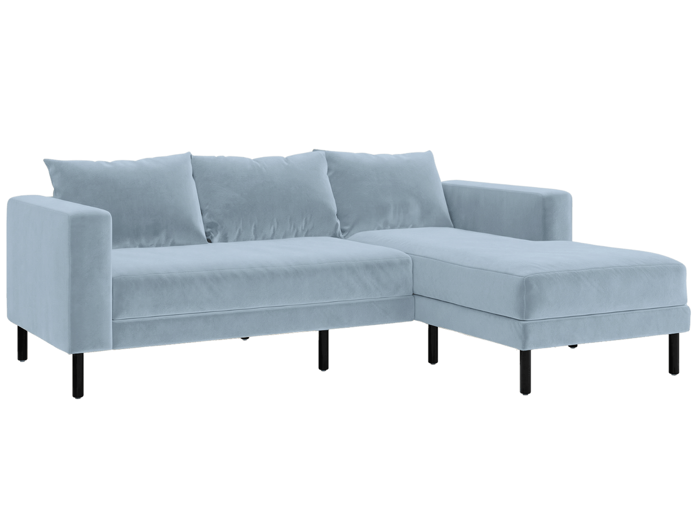 Sabai Design · The Essential Sectional in Recycled Velvet | socius design in Rochester, MN