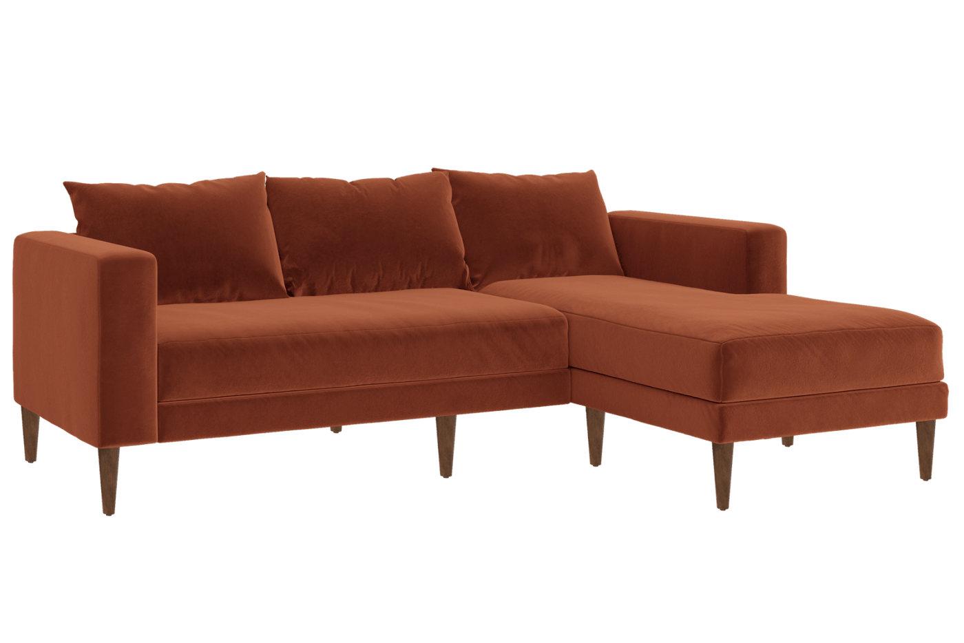 Sabai Design · The Essential Sectional in Recycled Velvet | socius design in Rochester, MN
